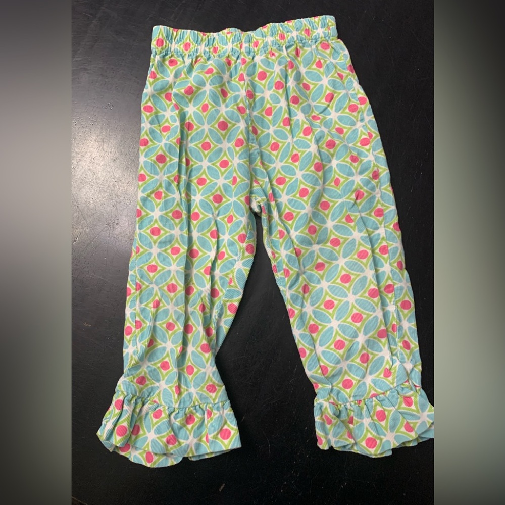 Orient express ruffle pants